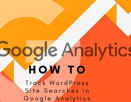 Track WordPress Site Searches in Google Analytics