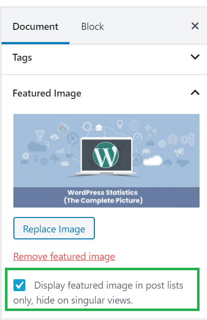 How to Hide Featured Image in Single Post on WordPress